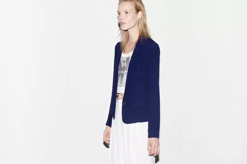 Suvi Koponen Models Zara maí 2013 Lookbook