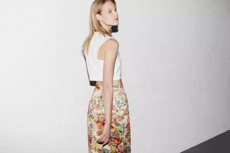 Suvi Koponen Models Zara Mei 2013 Lookbook