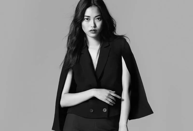 Gabby Dover, Seon Hwang + Maddison Brown Front Cue Zima 2014 Campaign