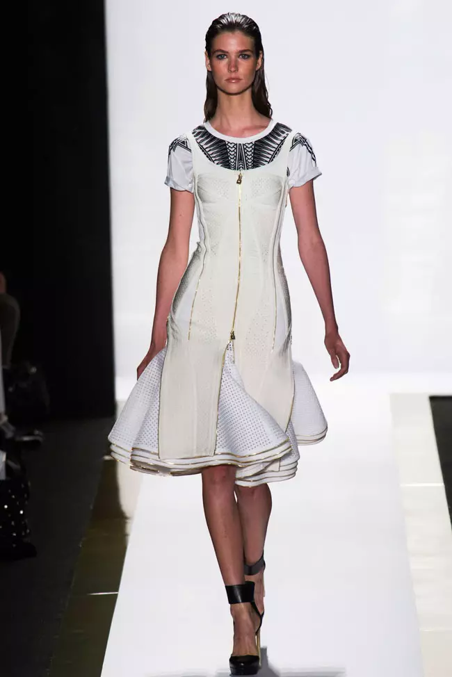 Herve Leger ni Max Azria Spring 2014 | New York Fashion Week