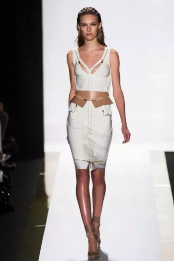 Herve Leger аз ҷониби Макс Азриа баҳори 2014 | Ҳафтаи мӯди Ню-Йорк