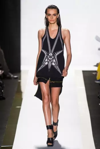 Hervé Leger le Max Azria Earrach 2014 | Seachtain Faisin Nua Eabhrac