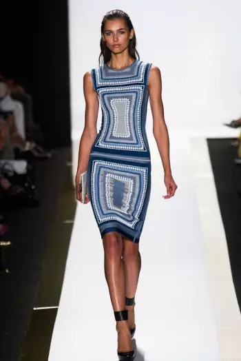 Hervé Leger le Max Azria Earrach 2014 | Seachtain Faisin Nua Eabhrac