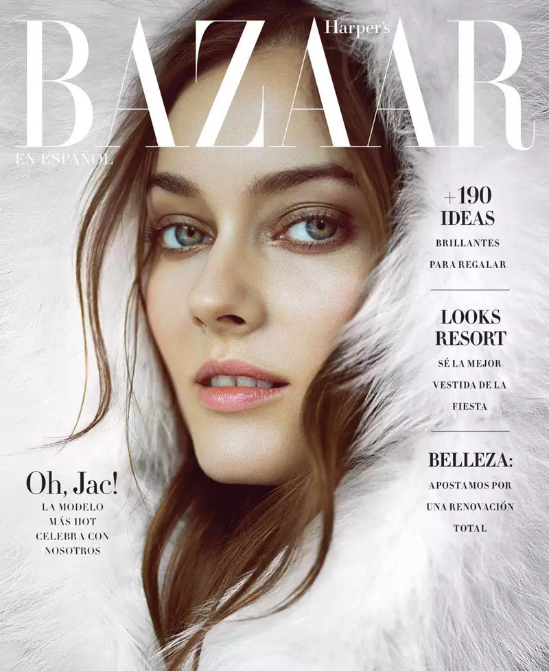 Jac Jagaciak Harper's Bazaar Mexico декабрь 2016 мукабасында