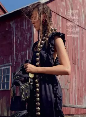 Ճանապարհորդների հեքիաթներ. Josefien Rodermans by David Roemer in Marie Claire UK