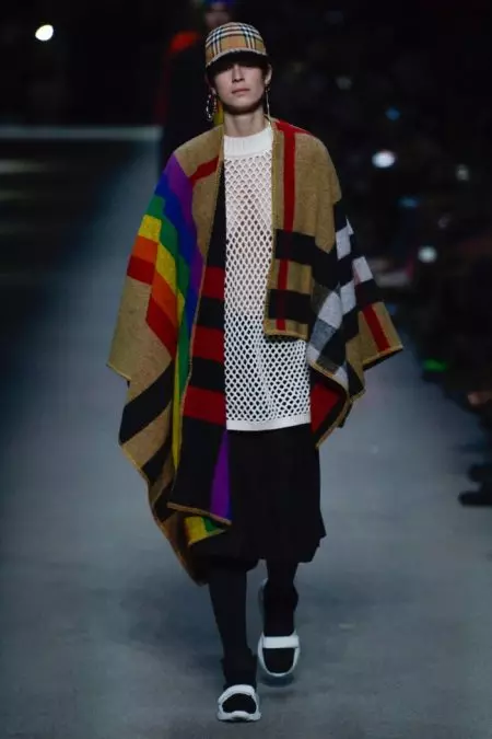 Burberry anbrase Rainbow Hues pou prentan 2018