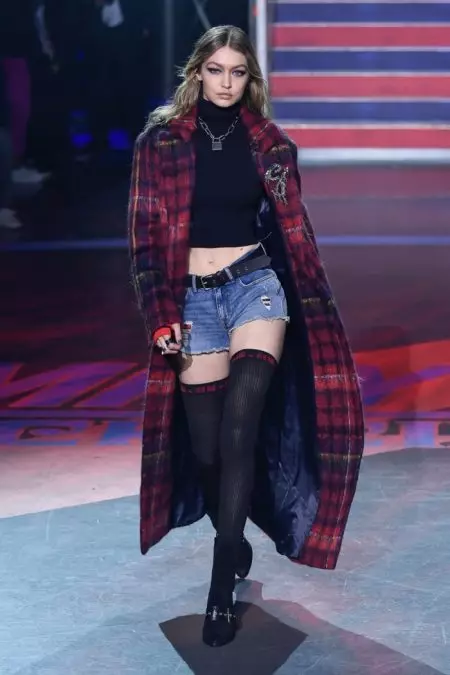 Ọwa Tommy Hilfiger Grunge Vibes nwere mkpokọta Fall 2017