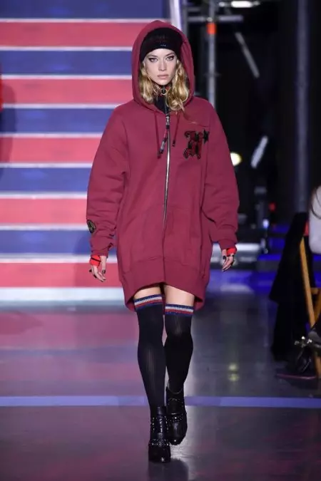 Tommy Hilfiger canaliza vibraciones grunge con la colección Otoño 2017