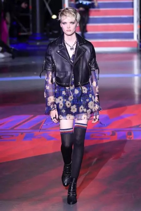 Ọwa Tommy Hilfiger Grunge Vibes nwere mkpokọta Fall 2017