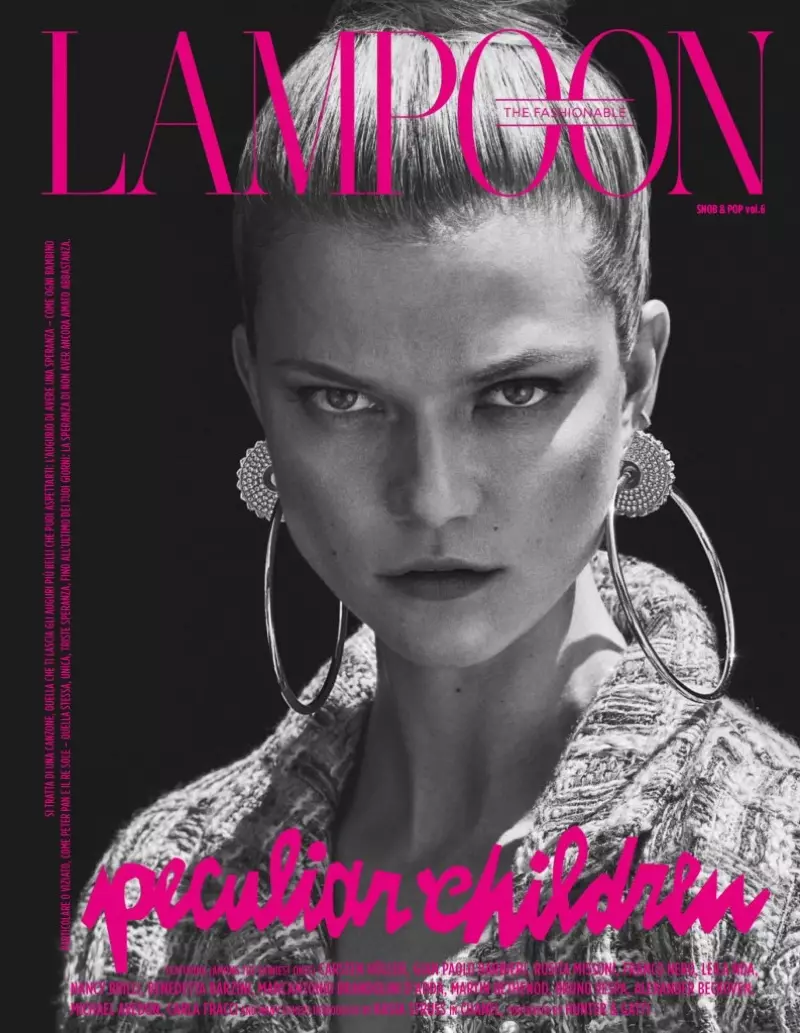 Kasia Struss på The Fashionable Lampoon #6 Cover