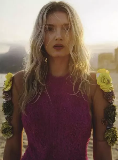 Lily Donaldson tar med höstkollektionerna till Rio för Vogue Australia