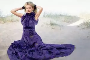 Lily Donaldson je 'Like the Wind' v BAZAAR UK