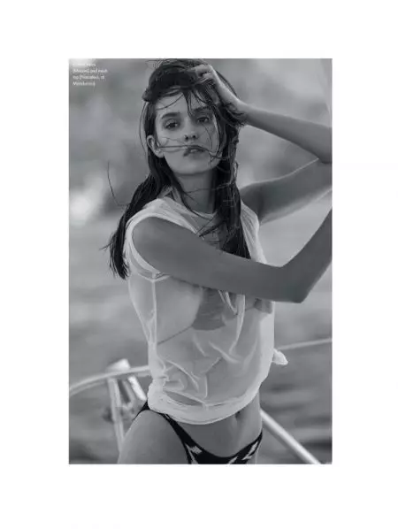 Michaela Kocianova＆Fred Dive Into Beach Season for ELLE Canada