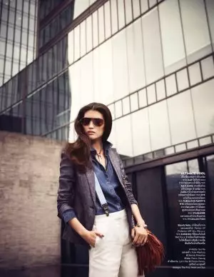 Sui He is all about Denim for Vogue Thailand