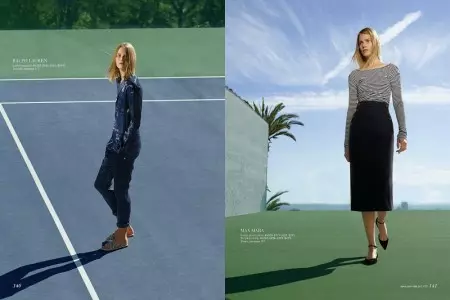 Suvi Koponen adopta la tendencia Athleisure para Saks