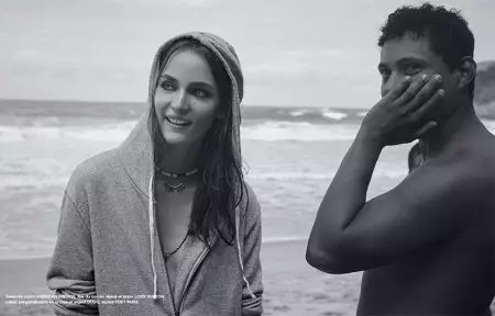 Zuzanna Bijoch usa looks Boho Beach para Marie Claire França