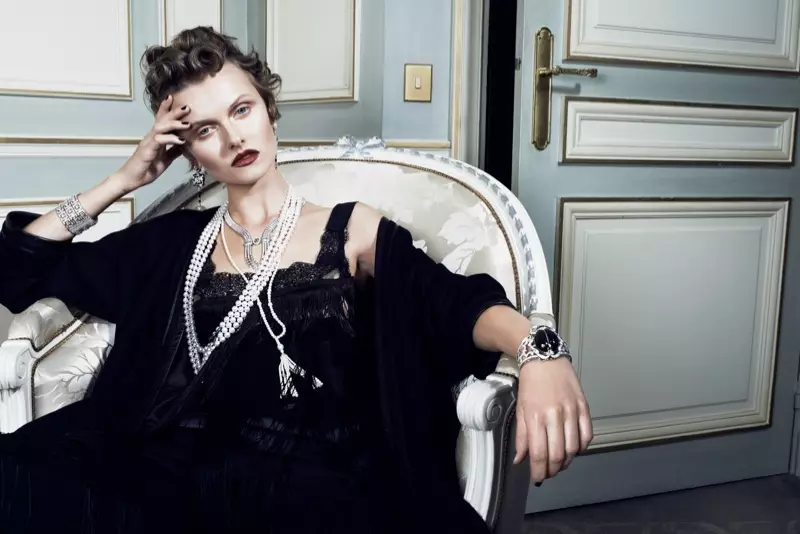 Kamila Filipcikova Models High Jewelry for Alexx and Anton in Gala