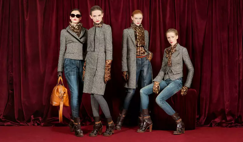 Dolce & Gabbana Otoño 2010 | Vlada Roslyakova, Olga Sherer y Zuzana Gregorova