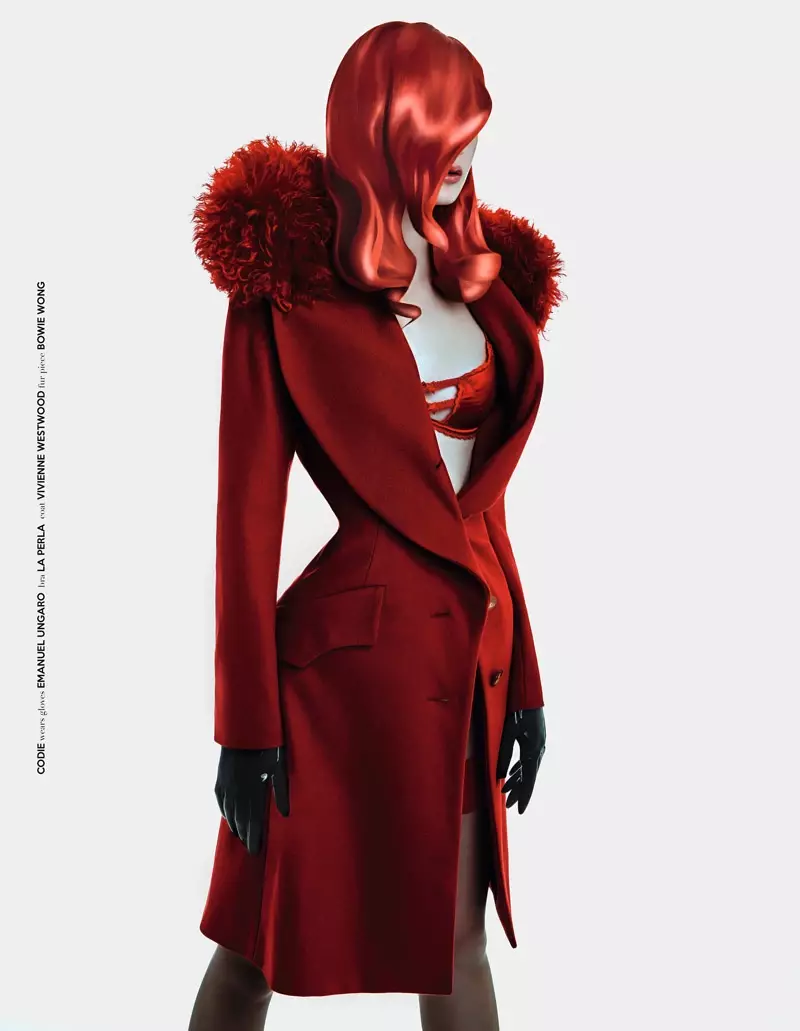 Codie usa looks inspirados na Jessica Rabbit