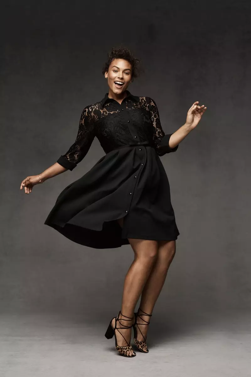 Marquita Pring speel in Dressbarn se herfs-winter 2016-veldtog