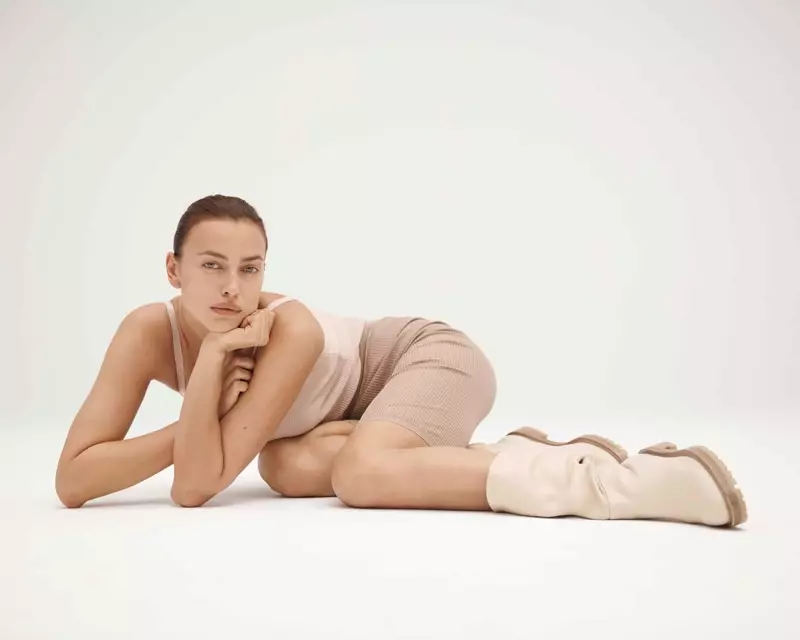 Irina Shayk x Tamara Mellon Shoe Campaign