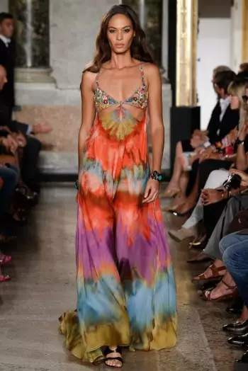 Emilio Pucci 2015 წლის გაზაფხული: 70-იანი წლების შოუ