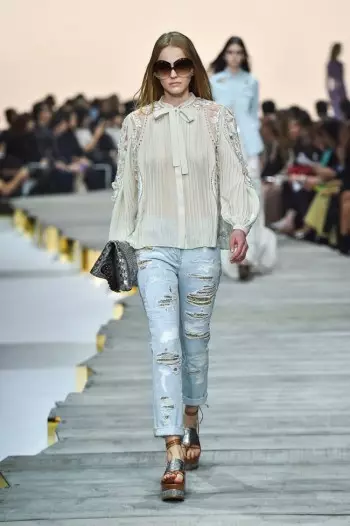 Roberto Cavalli Primavara 2015: Marea Evadare