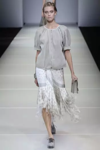 Giorgio Armani jūrų sirenos 2015 m. pavasariui