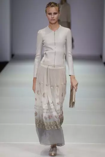 Giorgio Armani jūrų sirenos 2015 m. pavasariui