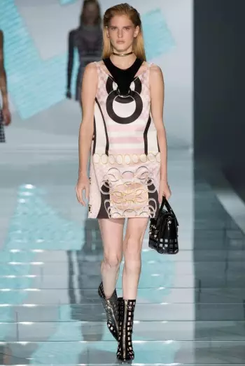 Versace'i kevad 2015: sportlik Glam