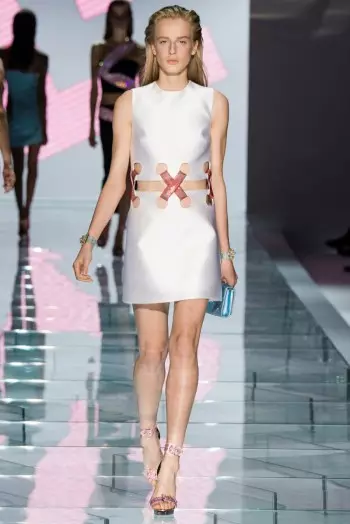 Versace Frühjahr 2015: Sportlicher Glam