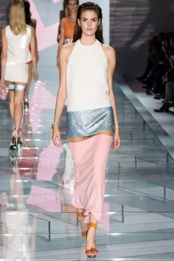 Versace Gwanwyn 2015: Sporty Glam