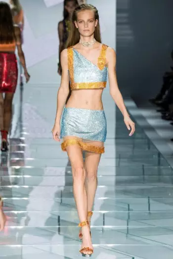 Versace Frühjahr 2015: Sportlicher Glam