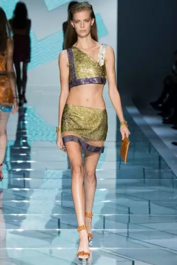 Versace 2015 봄: 스포티한 글램