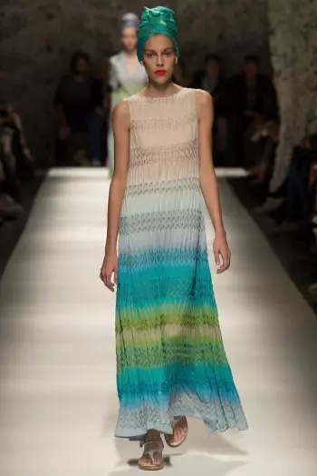 Missoni 2015 年春季：空中行走