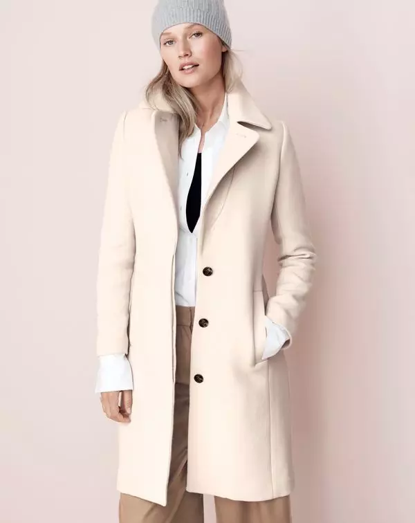 Ijazi le-J. Crew eline-Double-Cloth Belted Trench