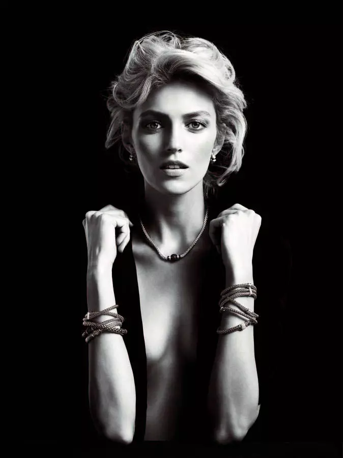 Anja Rubik for Apart Diamond Spring 2014 Campaign