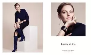 Patricia Van der Vliet Brilas en Louise et Cie's Fall 2015 Ads