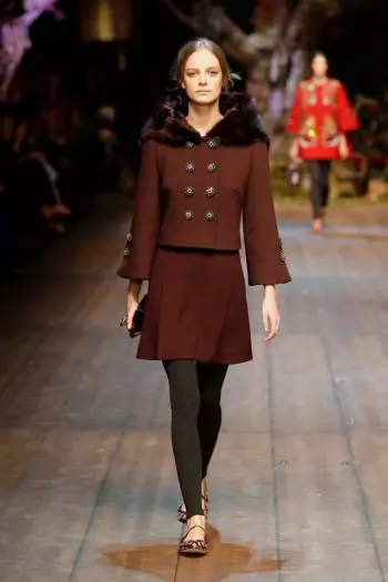 Dolce & Gabbana Caij nplooj zeeg/Lub caij ntuj no 2014 | Milan Fashion Week