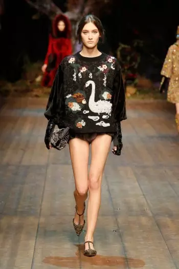 Dolce & Gabbana Dayrta/Jiilaalka 2014 | Todobaadka Fashion-ka Milan