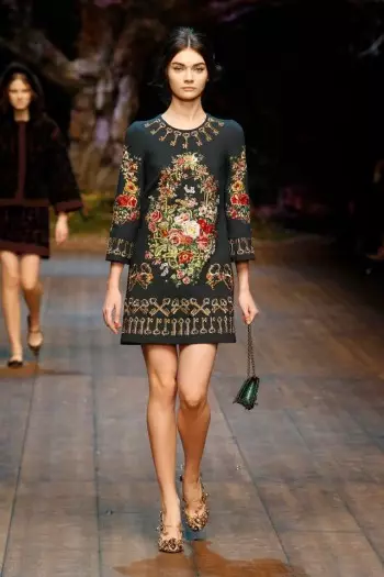 Dolce & Gabbana ဆောင်းရာသီ/ဆောင်းရာသီ 2014 | မီလန်ဖက်ရှင်ရက်သတ္တပတ်