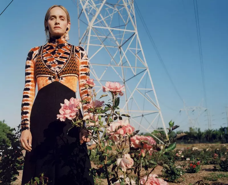 Proenza Schouler využívá Amber Valletta pro kampaň podzim-zima 2018