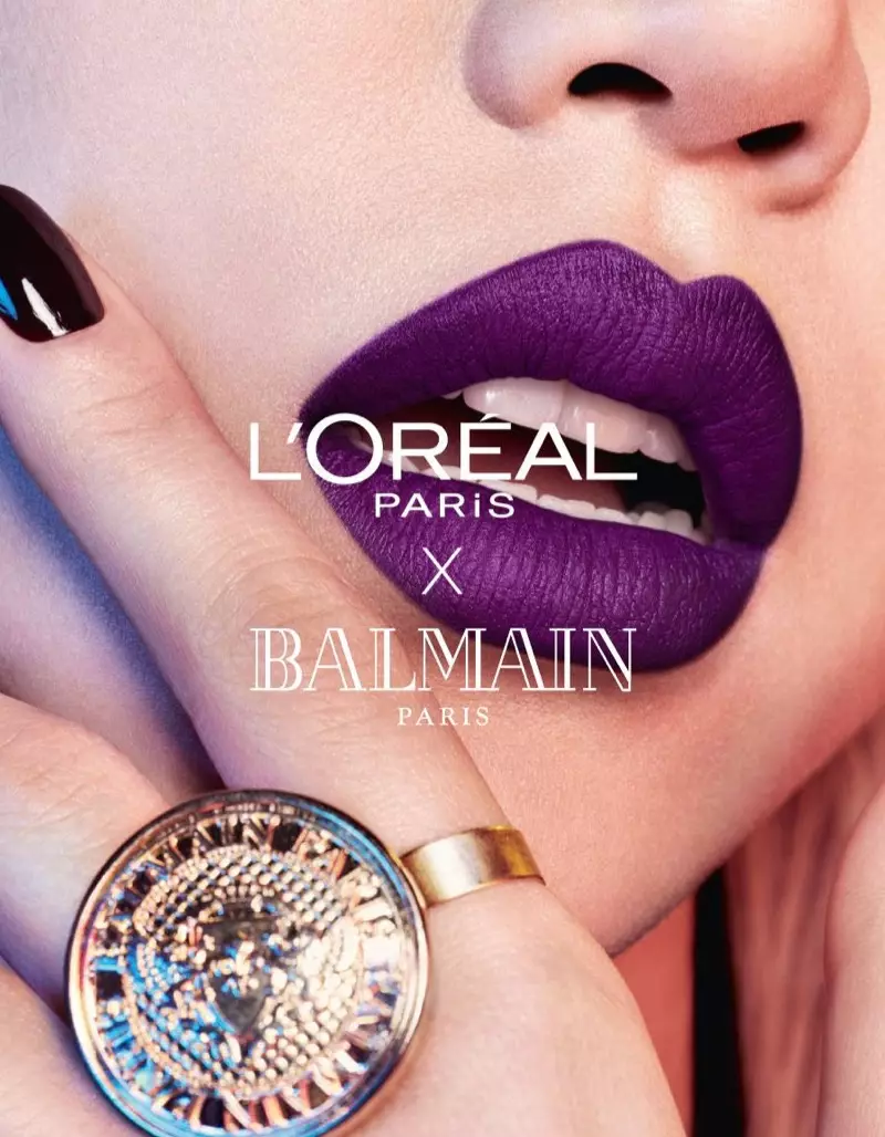 L'Oreal Paris x Balmain Tribe Couture მქრქალი პომადა