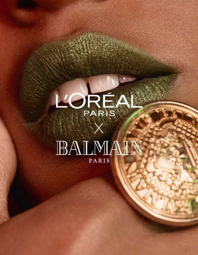 L'Oreal Paris x Ubwoko bwa Balmain Glamazone matte lipstick