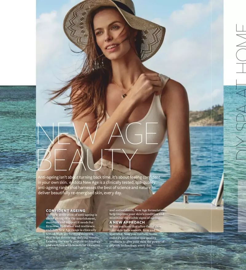 Robyn Lawley yn Cofleidio Ffasiwn Traeth ar gyfer InStyle Australia