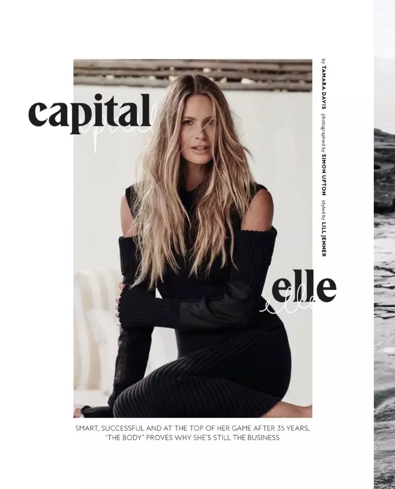 Elle Macpherson ialah Kecantikan Pantai untuk InStyle Australia