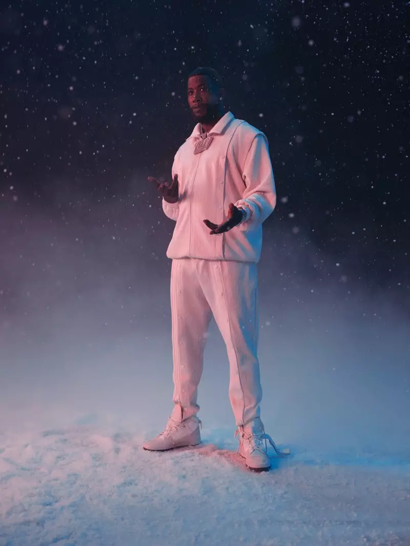 Gucci Mane በ adidas x IVY Park Icy Park ዘመቻ ላይ ይታያል።