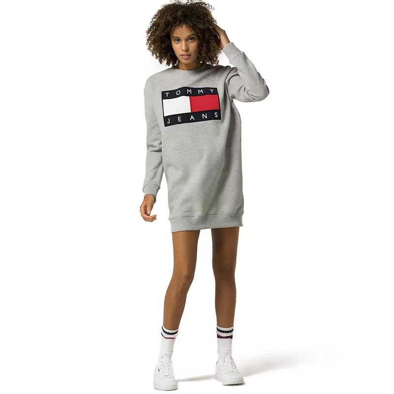 Tommy Jeans Flag Sweatshirt tunik