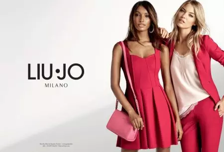 Martha Hunt & Jasmine သည် Liu Jo ၏ နွေဦး 2017 ကမ်ပိန်းအတွက် အဖွဲ့ဖွဲ့ခဲ့သည်