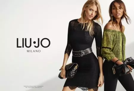 Martha Hunt i Jasmine Tookes s'uneixen per a la campanya primavera 2017 de Liu Jo